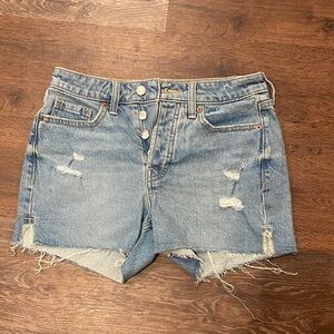 Old Navy Distressed Blue Jean Shorts